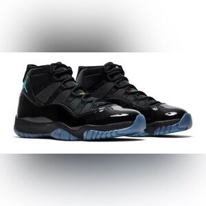 Jordan Black and Blue Sneakers